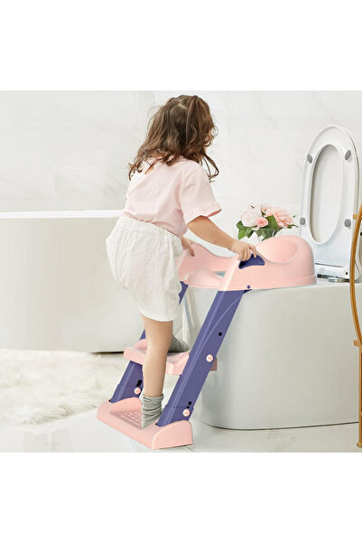 Smart Vibe Multifunctional Toilet Reducer for Children KiddoMAX® Baby Gray