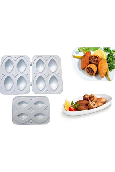 Genel Markalar İçli Köfte Aparatı 4 Bölmeli İçli Köfte Kalıbı İçli Köfte Aparatı