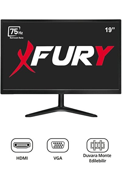 Genel Markalar 19" Geniş Ekran 75 Hz 5ms (VGA,HDMI) Led Monitör