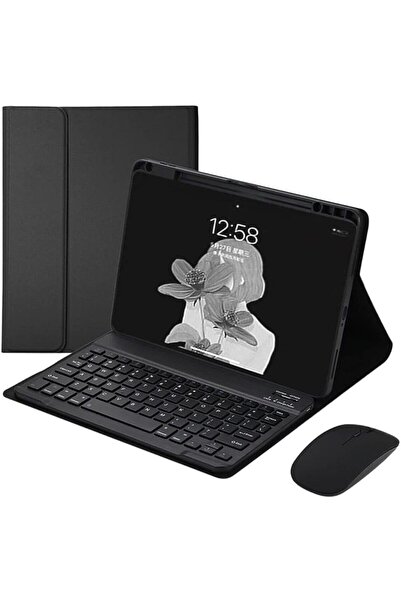 Genel Markalar Galaxy Tab A9+ Plus 11 İnç Sm-X210 ile Uyumlu Bluetooth Klavye...
