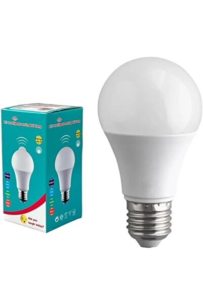 Genel Markalar Sensörlü 7 Watt 6500K Beyaz Led Ampul, kendinden sensörlü,