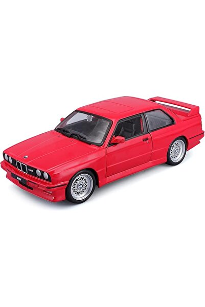 Uludag trade 1988 BMW 3 Series M3 (E30) 1:24 Model Araba - Kırmızı, Detaylı v...