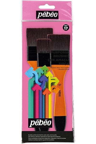 Sevimle Store Σετ βούρτσες δαπέδου πολλαπλών χρήσεων 3 τεμαχίων