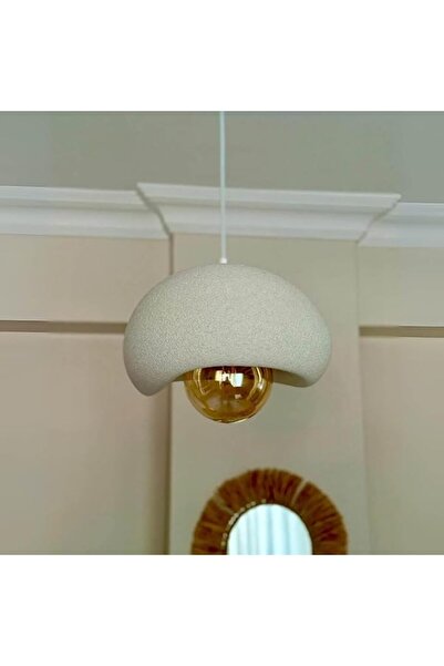 Genel Markalar Avize, Tekli Sarkıt Avize Beton Görünümlü & Hafif – Bohem & İs...