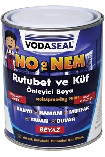 Genel Markalar No Nem Rutubet Küf Terleme Önleyici Boya 1 Kg