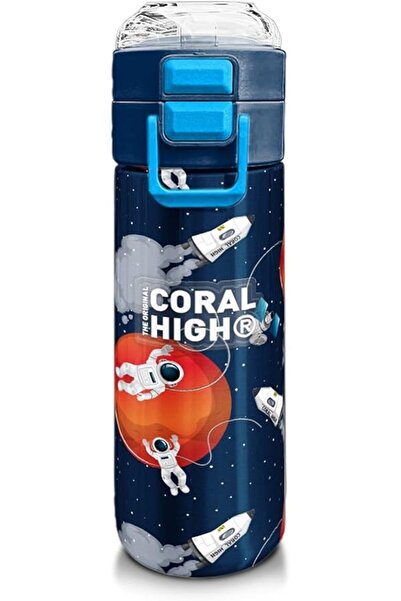 Genel Markalar High Çelik Matara Termos/Suluk 31999-500ml, Lacivert Mavi Astr...