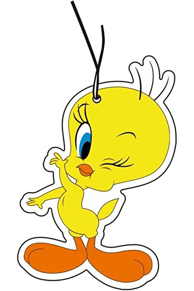 Genel Markalar Aksesuar Sevimli Tweety Tasarımlı Dekoratif Araba Oto Kokusu Ve