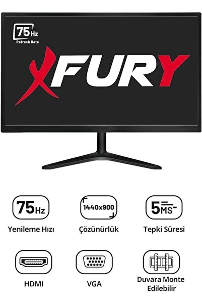 Genel Markalar 19" Geniş Ekran 75 Hz 5ms (VGA,HDMI) Led Monitör