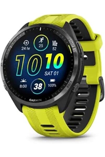 Genel Markalar Forerunner 965 - Karbon Gri DLC Titanyum Sarı | Siyah