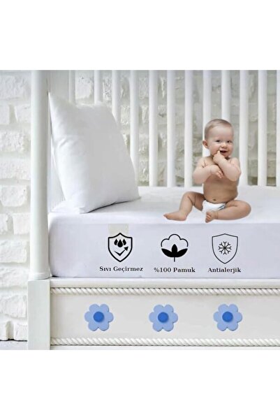 Genel Markalar Pamuk Sıvı Geçirmez Bebek ve Çocuk Alezi, Park Yatak ve Beşik ...