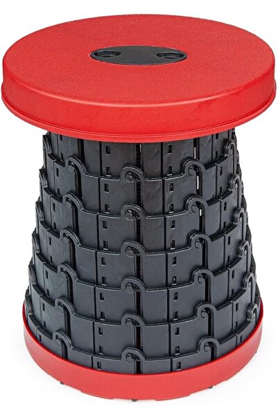 Sevimle Store Katlanabilir Kolay Taşınabilir Akordiyon Tabure Banyo Kamp Tabu...