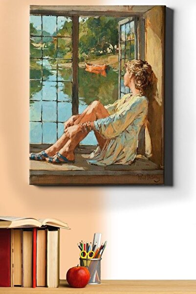 Genel Markalar Sayılarla Boyama Seti Kasnaklı Yalnız Ama Huzurlu 50 X 65 cm