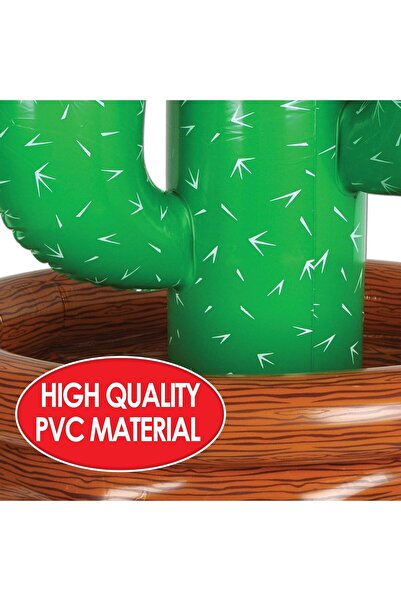 Beistle Inflatable Cooler - Drink Container for Parties (Western Fiesta)