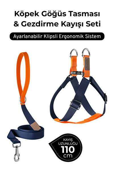 pasiole Adjustable Dog Harness and Walking Leash Set |   Handmade, Durable, C...