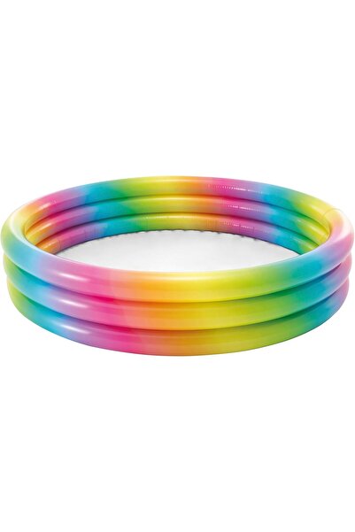 Intex Rainbow Ombre Kids Inflatable Pool (Cool Dots) - Model 58439NP