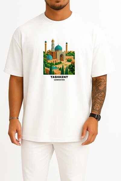Bahriyeli Collection supradimensionat Tashkent Uzbekistan Unisex cu design pe...