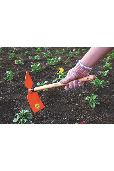 TRAMONTINA 60 cm Wooden Handle Single-Tooth Weeder Shovel