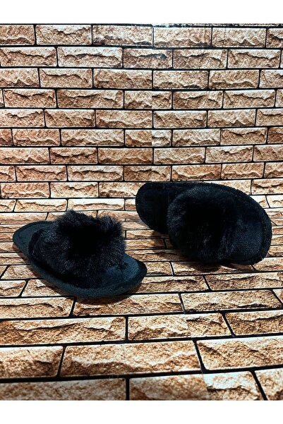 ADIM SEPETİ PONPONLU KADIN EV TERLİĞİ PELUŞ