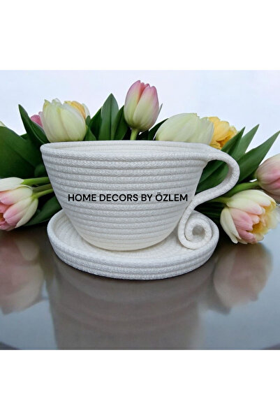 home decors by özlem Cup Basket Wicker Basket Decorative Basket Storage Box Handmade Organizer
