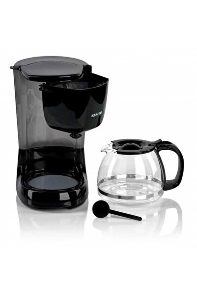 KUMTEL HFCM-01 Coffee Maker, 750W, 1.25 L, Anti-Drip Function, Auto Shut-Off, Black
