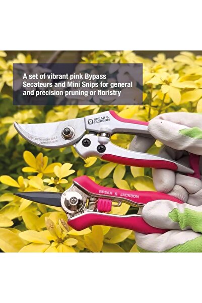 Generic Spear & Jackson Colors Secateurs and Snips Set