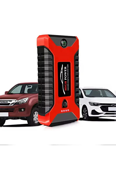ProDrivers PowerBoost 600A Car Jump Starter – 99,800 mAh, Portable 12V Multifunction USB