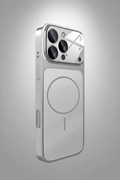 PEXURA TECH Apple iPhone 15 Pro Max Compatible Case 17 Pro Max Look Design Cover with Magsafe and Camera Protection