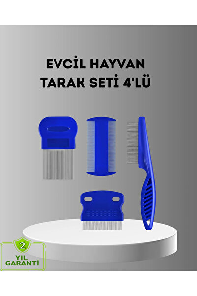 Belle Fusion Bfs 4-Piece Cat Dog Hair Removal Set – Stainless Steel, Ergonomic and Long-Lasting