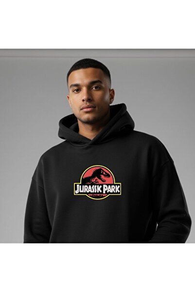 Etoile Studio Dizorr Printed Hooded 3 Thread Cocktail O Oversized Sweatshirt - Unisex Comfortable Fit,