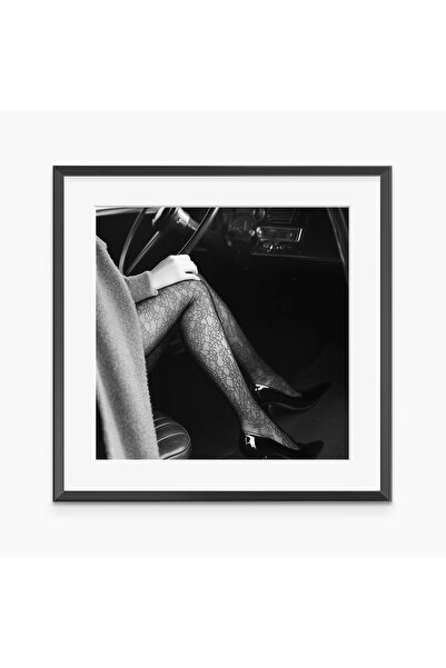 512 STORE Vintage Artist Audrey Hepburn Black/White Çerçevesiz Kuşe Kağıt Pos...