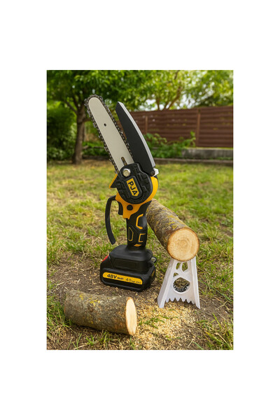 OEM Mini Electric Chainsaw 48V, 1500W – Automatic Chain Lubrication, 2 Rechargeable Batteries