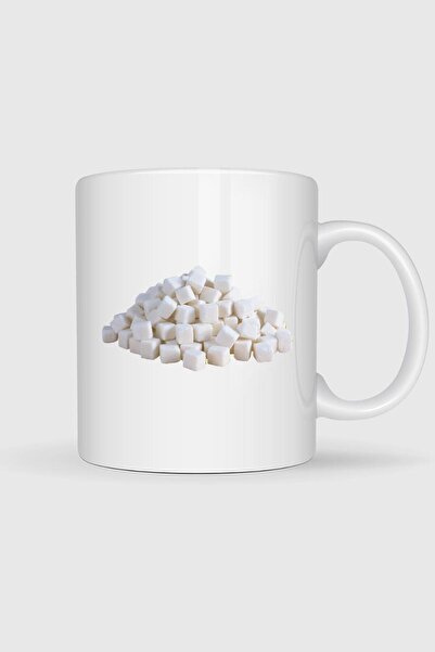 Bahriyeli Collection Cut Sugar Cube Sugar Design Mug Cup