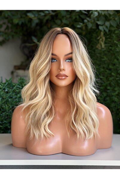 Fenomen Peruk Ombreli Dalgalı Perçemsiz Vip Peruk Model - YENİ VİP