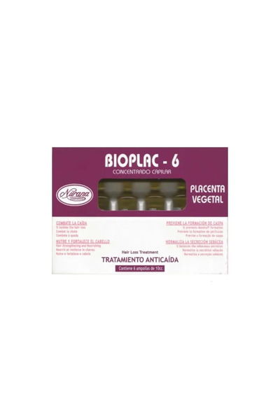 Nurana Bioplac-6 Fiole Tratament Anti-Cădere a Părului 6x10ml