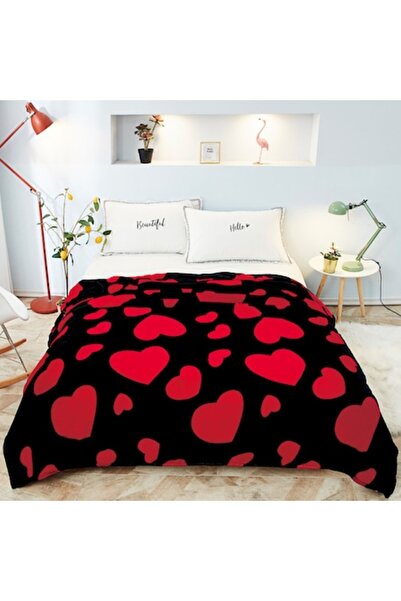 OEM Soft cocolino blanket 200x220cm for double bed, patterned, multicolor