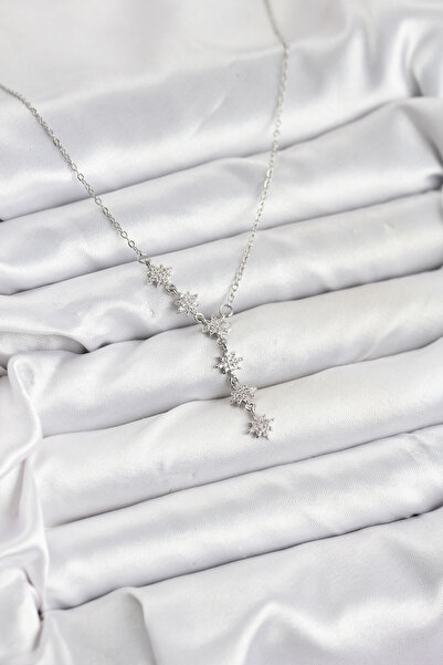 Lisinya 316L Steel Chain Silver Color Pole Star Model Women's Necklace - Tygoo