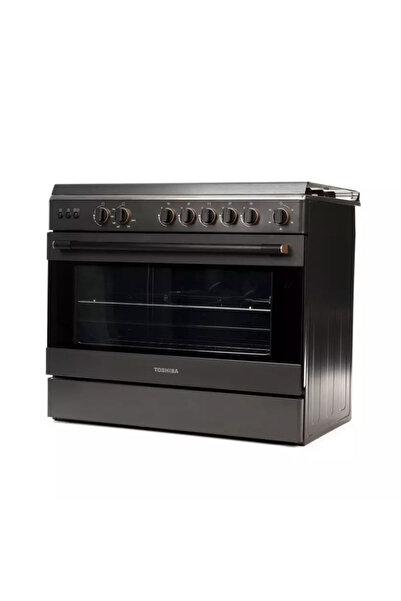 Toshiba Gas Cooking Range 90x60cm, Full Safety - eXtra