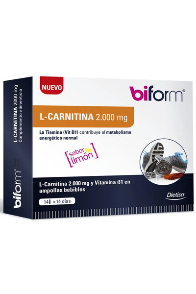 Biform L Carnitina 2000 Mg 14 Viales X 10ml