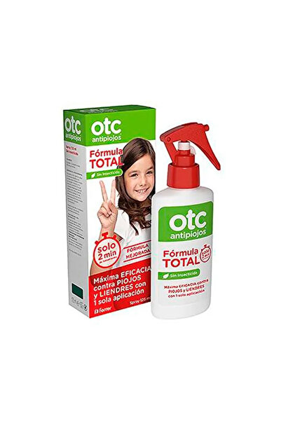 OTC Spray anti-păduchi cu formulă totală timp de 2 minute, 125 ml