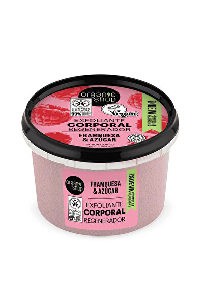 organic shop Frambuesa Exfoliante Corporal Frambuesa 250ml