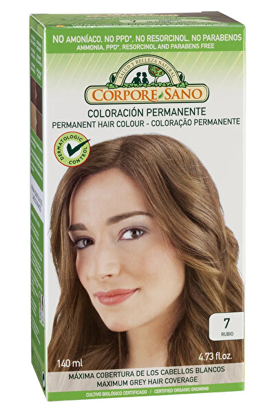 Corpore Vopsea de ruj Tinte 7 Rubio 140ml Bio