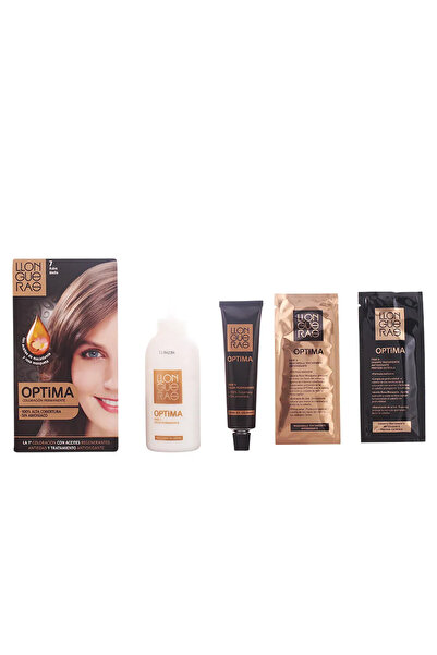 Llongueras Vopsea de păr permanentă Optima fără amoniac, blond mediu 7