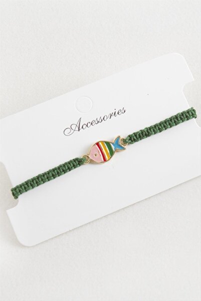 Angel Of Life Fish Macrame Braided Bracelet