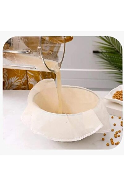 Hype Store turkuazsp Çember Süzme Bezi Yıkanabilir Keten Bez Organik 2 Ebat 4...