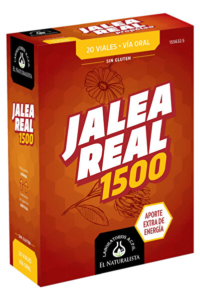El Natural Jalea Real 1500 20 Viales Abre Facil