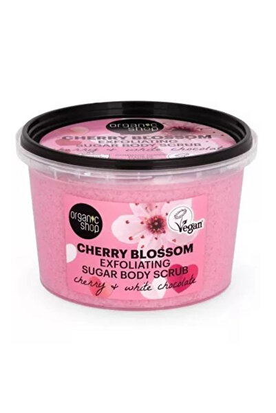 organic shop Cherry Blossom Azucar Exfoliante Corporal 250ml