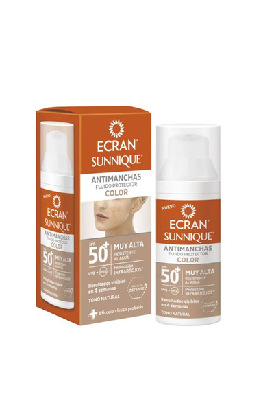 Ecran Sunnique Anti-manchas Color SPF50 50ml