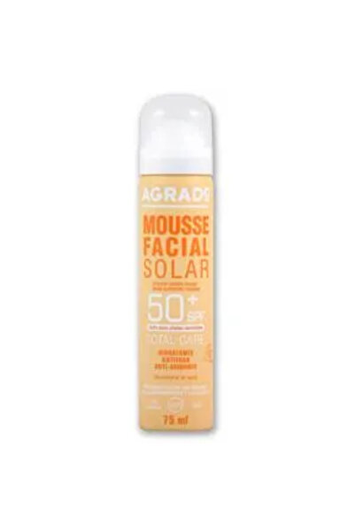 Agrado Mousse Facial Solar Spf50 75ml