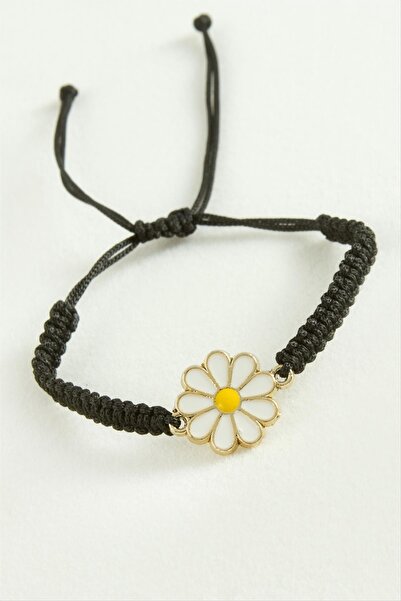 Angel Of Life Daisy Macrame Rope Bracelet