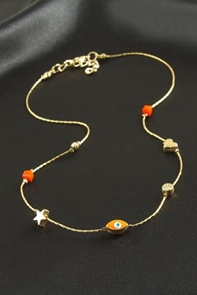 Angel Of Life Nazar Mineli Chain Luck Necklace